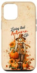 iPhone 14 Pro Fall Harvest Scarecrow Living That Autumn Life Case