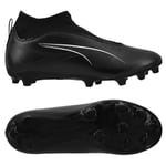 PUMA Ultra Match + Laceless FG/AG Eclipse - PUMA Svart/PUMA White Barn, storlek 28