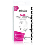 andmetics Wax Strips Face Voks strips til ansigt 20 stk.