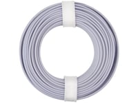 Donau Elektronik 125-019 Tråd 1 X 0,25 Mm² Grå 10 M