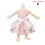 16cm/6inch Mini Girl Doll Clothes Suit Diy Dress Up Accessory E5