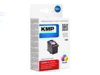 Kmp C88 - 15 Ml - Färg (Cyan, Magenta, Gul) - Kompatibel - Bläckpatron (Alternativ För: Canon 5226B005, Canon Cl-541Xl) - För Canon Pixma Gm4050, Mg3150, Mg3510, Mg3550, Mg3650, Mg4250, Mx475, Mx535, Ts5150, Ts5151
