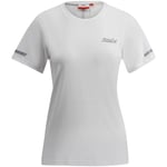 Swix Pace T-skjorte Dame Bright White, L