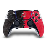 OFFICIAL NHL NEW JERSEY DEVILS VINYL SKIN FOR SONY PS5 DUALSENSE EDGE CONTROLLER