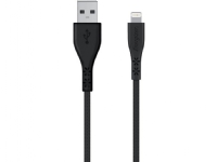 Energizer HardCase - USB-A till Lightning anslutningskabel MFi certifierad 1,2m (Svart)