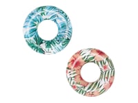 Bestway 36237, Multifärg, Transparent, Simring, Bild, Pvc, Pojke/Flicka, Tropical Print