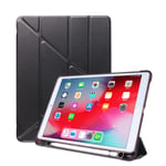 MadeRy Case for iPad 7th 10.2" (2019) / iPad Air 3 (2019) / iPad Pro 10.5" (2017), Ultra Slim Lightweight, Shockproof Smart cover with iPad Pencil Holder, Auto Wake/Sleep, Black