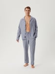 Björn Borg Core Flannel Pyjama Pants Blå, XXL