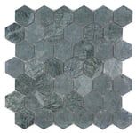mosaik ws hainan hexagon marble green 4,8x4,8x0,8