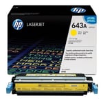 Genuine HP Q5952A (643A) Yellow Toner Cartridge - Damaged Box (VAT Inc)