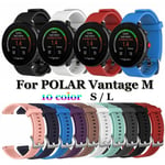 Watch 22mm Strap Wristbands Bracelet Silicone Watch Band For Polar Vantage M