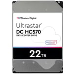 WD Ultrastar HC570 22TB 3.5 Enterprise HDD SATA 6Gb/s - 7200 RPM - 512MB Cache - 5 Years warranty