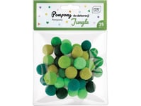 Pompoms För Dekorering 35 Stycken Djungel
