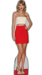 Taylor Red Skirt Swift Lifesize Cardboard Cutout 180 cm
