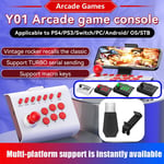 Wireless Arcade Game Console+2.4G Adapter Bluetooth Joystick Controller for6464