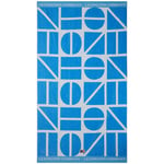 Lexington Graphic Strandhåndkle 100x180 cm, Blå Bomullsfrotté