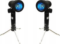 Massa Studiolampa 2X 50W Halogenlampa För Skuggfritt Tält