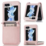 tectTech Slimmat Plånboksfodral Samsung Galaxy Z Flip 6 rosa