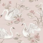 Boråstapeter Newbie Wallpaper Lily Swan tapet