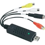 Basetech Video Grabber BR116 USB 2.0 Video Grabber incl. Video-Bearbeitungssoftware, Plug et Play