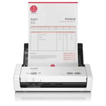 Brother ADS-1200 Scanner de Documents Compact et Portable - Couleur - A4 - Scan en une Seule Touche vers PC et Clé USB