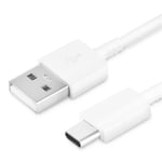 Samsung USB-C Data Charging Cable - 1M - White For Mobile Phones New UK