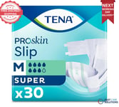 TENA ProSkin Slip Super - Medium - Pack of 30 Incontinence Slips