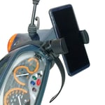 Scooter / Moped Collar Mount with Robust Holder Samsung Galaxy S8