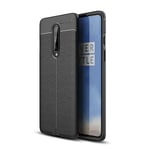 OnePlus 8 Leather Texture Case Black