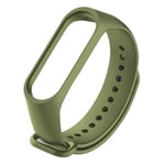 Straps for Xiaomi Mi Smart Band 5 / Mi Band 6, Colourful Replacement Watch Bracelet Silicone Strap for Xiaomi Mi Band 5 / Mi Band 6 - ArmyGreen
