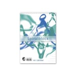Spiralblock A5 100 blad linjerat, 10 st