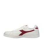 Chaussures Loisirs Unisexe Game L Low Waxed, Sneakers Basses Mixte, Rouge, 36