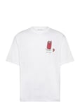 Sagiotto T-Shirt 11725 Designers T-shirts Short-sleeved White Samsøe Samsøe