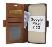 Lyx Standcase Wallet Google Pixel 7 5G (Brun)