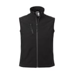 FRISTADS Acode softshell-väst 1506 SBT - MÖRKGRÅ / L