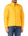 Tommy Hilfiger Men Jacket for Transition Weather, Yellow (Solstice), S