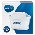 BRITA MAXTRA+ Water Filter Cartridges, 12 Count (Pack of 1)