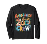 Kindergarten Zoo Crew Back To School Wild Animal Safari Park Long Sleeve T-Shirt