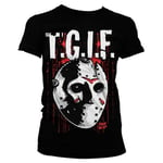 Friday The 13th - T.G.I.F. Girly Tee, T-Shirt