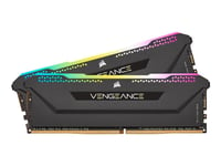 CORSAIR Vengeance RGB PRO SL - DDR4 - kit - 16 Go: 2 x 8 Go - DIMM 288 broches - 3600 MHz / PC4-28800 - CL18 - 1.35 V - mémoire sans tampon - non ECC - noir