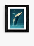 EAST END PRINTS Dieter Braun 'Humpback Whale' Framed Print