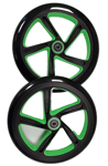 Razor A5 Lux Light Up Wheels (Set of 2) - Green