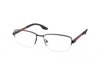 Prada Linea Rossa Eyeglasses Frame PS 51OV  DG01O1 Matte black Man
