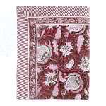 Chamois - Pomegranate duk 170x270 cm röd