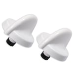 First4spares Control Knobs for Belling Oven/Cooker/Hobs (White, Pack of 2)