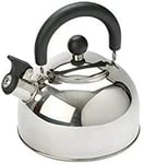 Raxter Camping Whistling Kettle Large 2 L Stovetop Kettles for Gas Stove or Indu