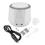 12V 100W 1.3 L Electric Portable Multifunctional Rice Cooker Food Steamer, Non-stick Pot for Cars Home Student Dormitory for 1-2 People (White)