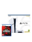 Playstation 5 Disc Console (Model Group - Slim) &Amp; Call Of Duty&Reg; Modern Warfare&Reg; Iii - + Pulse Wireless Headset (White)