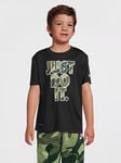 Nike Younger Boys Club Camo Dri-Fit T-Shirt, Print, Size 4-5 Years
