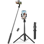 UGREEN Selfie Stick med teleskopstativ og Bluetooth-fjernbetjening
